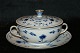 Bing & Grøndahl Butterfly Kipling with gold edge, Bouillion cup with lid and saucer