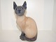 Large Royal Copenhagen FigurineSiamese Cat