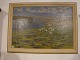 Natur maleri af Vilhelm TH Fischer fra  1910.Istandsat. 73*55cm.5000 m2 udstilling.