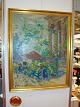 Maleri af Ejner kragh.112*88 cm.5000 m2 udstilling.