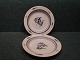 Blue Carnation China porcelain. Small stewed fruit plates about 14cm