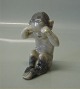 Royal Copenhagen figurine 1061 RC Faun crying KK 1909 11 x 9 cm