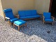 Sofagruppe i egetræ tegnet af Hans Wegner super fin stand 5000 m2 udstilling