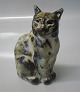 Royal Copenhagen Art Pottery 20242 RC Great Cat- Lynx 12 cm september 1930 KK