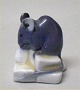 Kongelig Dansk 0062 Kgl.  Lille grå mus på base 3,5 x 3 cm