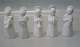 Aluminia Faience 5 Christmas Musical Angels were designed 1955 by Elisabeth Castenschiold og Nils Thorsson