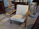 Hans Wegner lænestol model GE-290 i lys eg fra getama møbelfabrik i stand sat5000 m2 udstilling