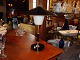 Lyfa bordlampe fra 1950érne  i original stand i standsat 5000 m2 udstilling