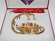Georg Jensen Christmas Ornament 1995 Christmas Sleigh