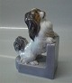 Dahl Jensen figurine1109 Pekingese - book end (DJ) 12 cm