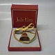 1984 Georg Jensen Christmas Mobile crafted in brass, plated with 24 carat gold. Design Eigil Jakobsen