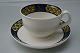 Blue Pheasant, Royal Copenhagen, Coffee cup with saucer Dek. No 1737 072  + 073