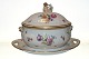 Royal Copenhagen Saxon Flower  (Saksisk Flower), Very large tureen with Putti seated on the lid Sold