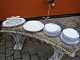 Mange forskellige dele i Blå Olga villeroy og Boch. Mange andre stel på lager i øjeblikket.5000m2 udstilling. 5000 m2 udstilling