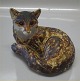 Royal Copenhagen Art Pottery 22752Fox 10 x 12 cm Gudrun Lauesen