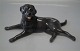 Royal Copenhagen figurine 0516 RC Black Labrador 8 x 20 cm New # 1249516 