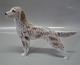 Royal Copenhagen figurine 3252 RC Irish Setter TM 15 x 20 cm orange