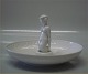 Royal Copenhagen figurine 12481 RC Dish - Mermaid 10 x 12 cm Blanc de Chine