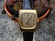 Herreur model Omega chronometer constellation automatic med sort kroko læderem 5000 m2 udstilling