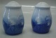 B&G porcelain Christmas Rose531 RC Pepper pot 7.5 cm (052)541 RC Salt shaker 7.5 cm (052)