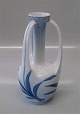 Royal Copenhagen RC 193- 60 A Fish vase with 2 arms 24 cm pre 1923 painter no 66