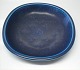 Marselis  2636 Marselis Royal Blue bowl 14.5 x 3 cm.  Aluminia Royal Design  Nils Thorson 1953