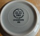 Colombia Danish stoneware service by B&G, sugar bowl and creamer