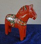 Rote Dalapferde von Schweden H 13,5cm