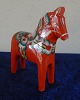 Rote Dalapferde von Schweden H 13,5cm