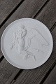 B&G biscuit plates Summer and Autumn, and Royal Copenhagen plate Night