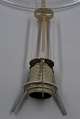 Etude 1 glass ceiling lamp in the color opal from Danish Holmegaard Glassworks, Ö 37.5cm Pickup only
