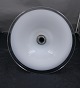 Etude glass ceiling lamp in the color opal from Danish Holmegaard Glassworks, Ö 38.5cm Pickup only