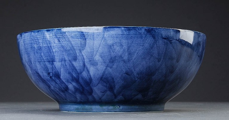 Royal Copenhagen unika-skål Lars Swane (1913-2002) 