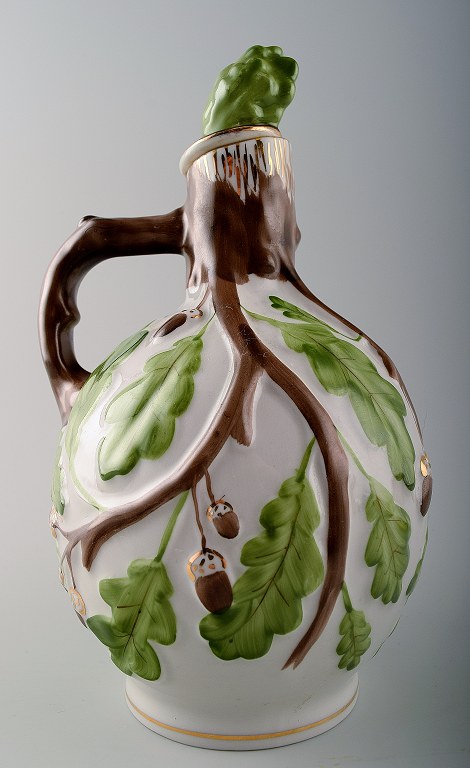 Russian Lomonosov decanter with stopper.