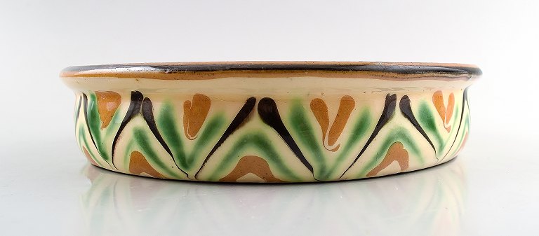 Kähler, Denmark, glazed stoneware form.