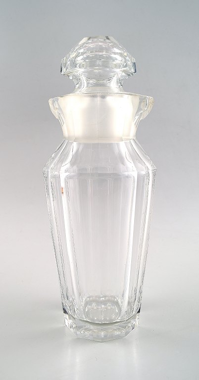 Cocktailkande af klart glas, moderne svensk kunstglas, 60´erne.