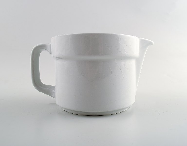 Royal Copenhagen/Aluminia kunstfajance Spisestel Blåkant 3065 Kande med låg