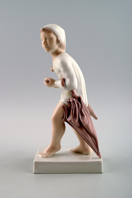 The Sandman (no. 2055) by Henning Seidelin for Bing and Grondahl.Figure from the Hans Christian Andersen fairy tale.