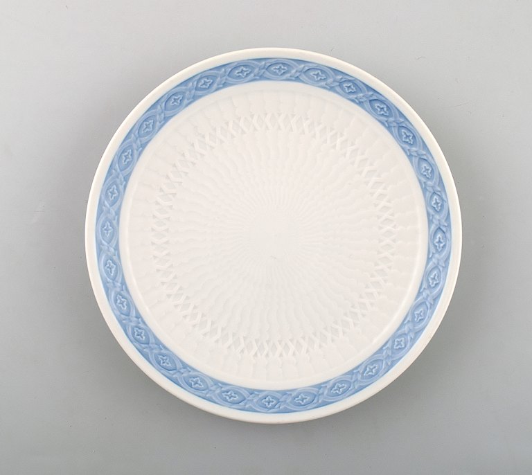 Blå Vifte Royal Copenhagen porcelæn spisestel. Kongelig porcelæn.Brødtallerken kagetallerken nr. 11522.