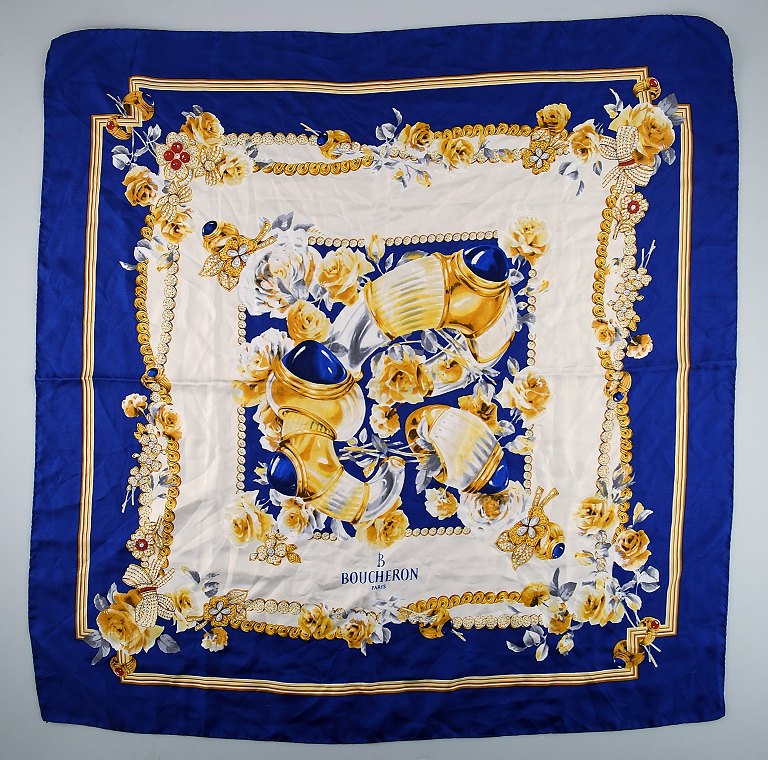 Boucheron, Paris vintage scarf.
