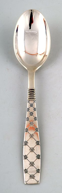 Jens Quistgaard 1919-2008. Star. Silver plated cutlery.Table spoon.