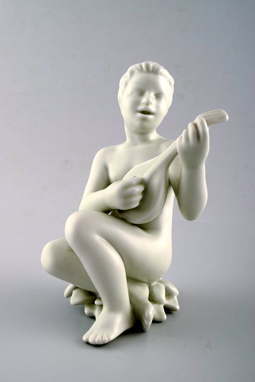 Harald Salomon for Rörstrand, blanc de chine / white glazed figure.