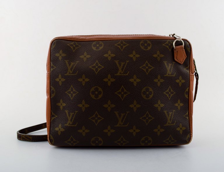 Louis Vuitton. Vintage herretaske. Monogram canvas. 