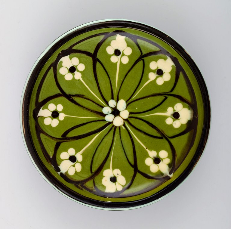 Kähler, Denmark, glazed stoneware bowl.Approximately 1940s.