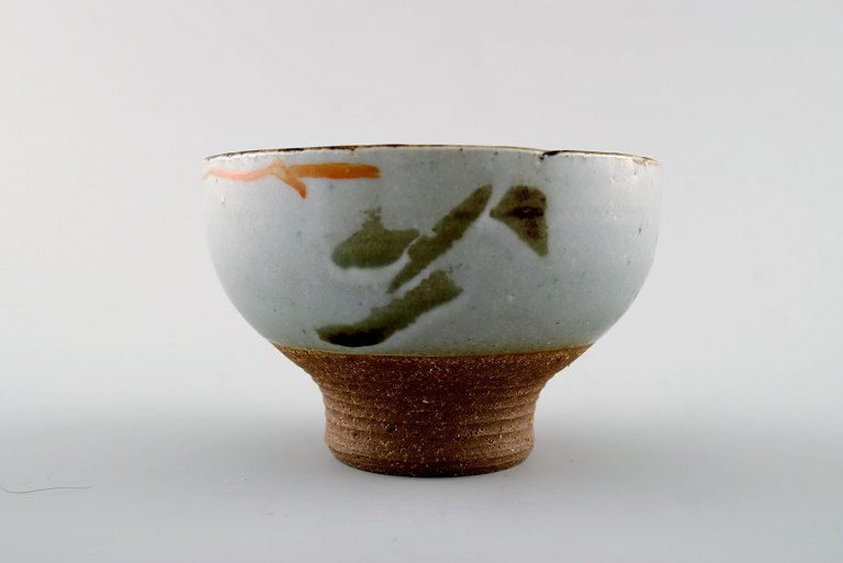 Erik Reiff for Royal Copenhagen.Unique ceramic bowl. 1960 / 70s.