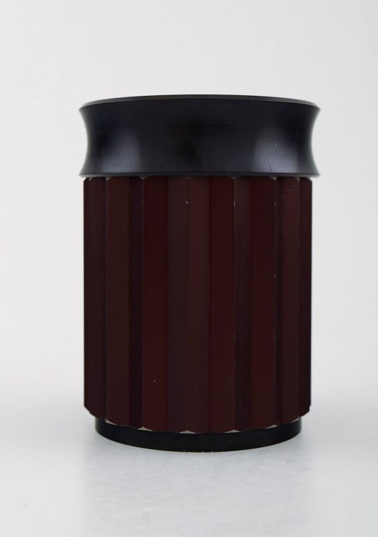 Skultuna container with lid. Made in metal.