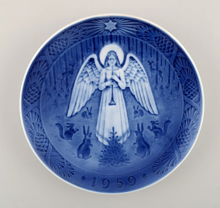 Royal Copenhagen, Kgl. Juleplatte fra 1959.