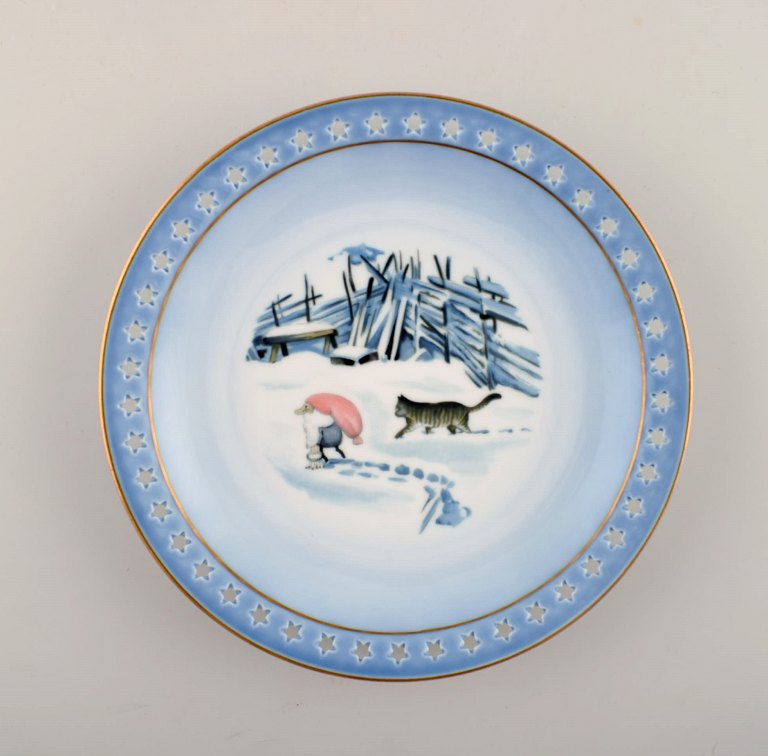 B & G (Bing & Grondahl), Christmas service, Harald Wiberg. Plate.