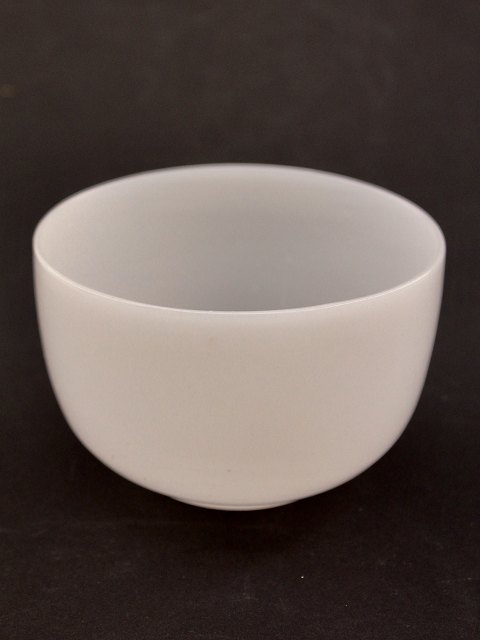 Milk colored opaline sugar bowl