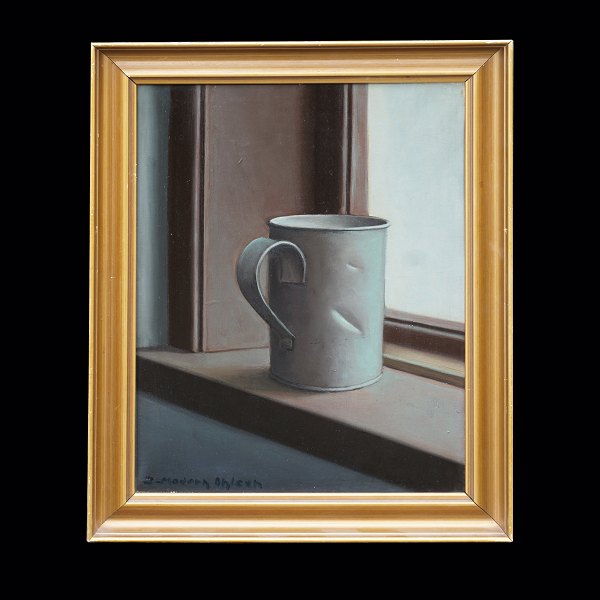Jeppe Madsen-Ohlsen, 1891-1948, oil on canvas. Signed. Visible size: 37x28cm. With frame: 45x36cm